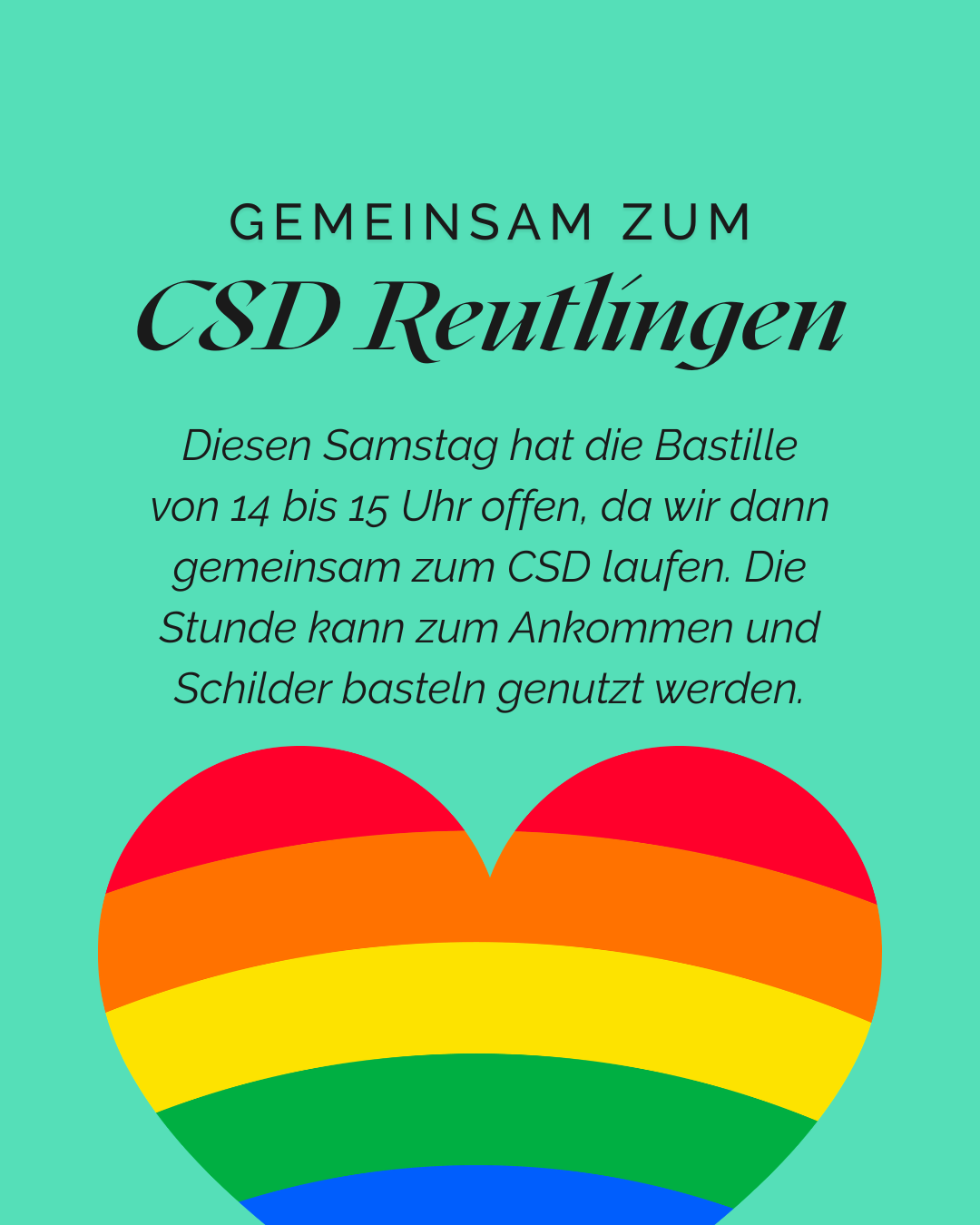 Gemeinsam zum CSD